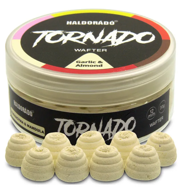 Haldorado TORNADO 12mm Wafter Knoblauch & Almond-Köder-JJ-Fishing