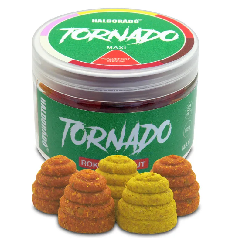 Haldorado TORNADO MAXI - Käse 22mm Hookbaits Hochintensiev Farbeffekt-Köder-JJ-Fishing