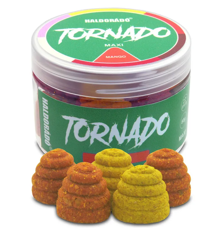Haldorado TORNADO MAXI - Mango 22mm Hookbaits Hochintensiev Farbeffekt-Köder-JJ-Fishing