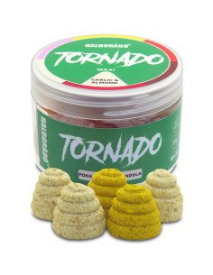 Haldorado TORNADO MAXI - Knoblauch & Almond 22mm Hookbaits Hochintensiev Farbeffekt-Köder-JJ-Fishing