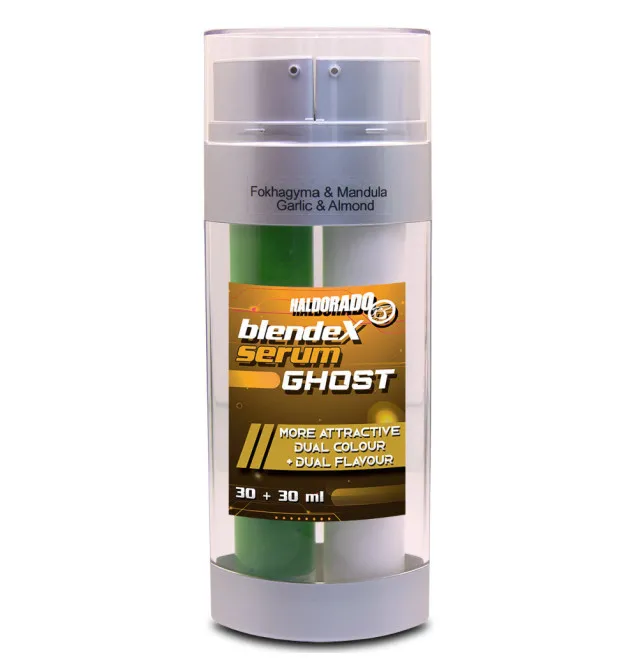 Haldorado BlendeX Serum Ghost - Knoblauch & Almond Method Feeder 2 Komponenten Additive PVA Friendly Intensive Flavour-Köder-...