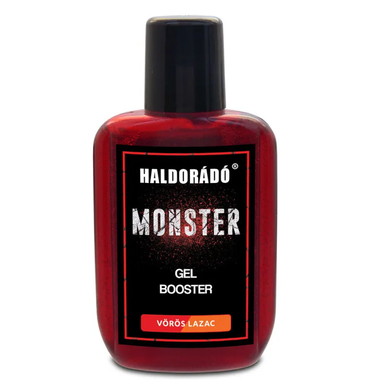 Haldorado MONSTER Gel Booster - Red Salmon Karpfen Additive Dickflüssig Hochintensiev-Köder-JJ-Fishing