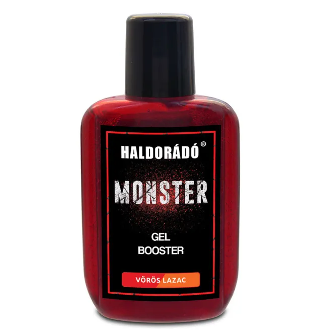 Haldorado MONSTER Gel Booster - Red Salmon Karpfen Additive Dickflüssig Hochintensiev-Bait-JJ-Fishing