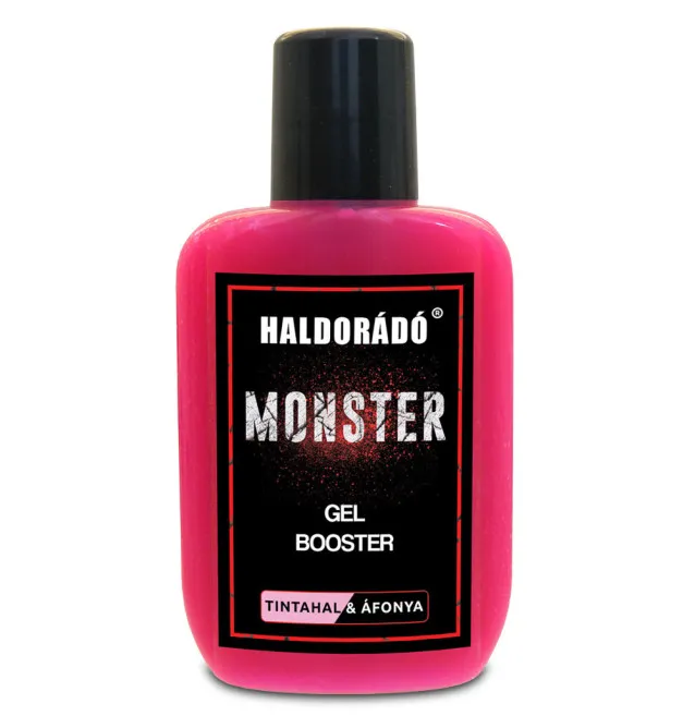 Haldorado MONSTER Gel Booster - Squid & Cranberry Karpfen Additive Dickflüssig Hochintensiev-Köder-JJ-Fishing