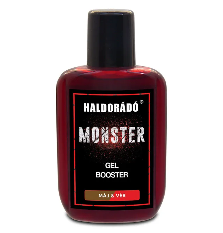 Haldorado MONSTER Gel Booster - Liver & Blood Karpfen Additive Dickflüssig Hochintensiev-Köder-JJ-Fishing