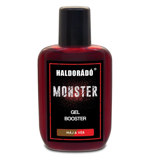 Haldorado MONSTER Gel Booster - Liver & Blood Karpfen Additive Dickflüssig Hochintensiev-Köder-JJ-Fishing