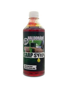 Haldorado Carp Syrup - Spicy Red Liver 500ml PVA Friendly Additive Karpfen Magnet-Köder-JJ-Fishing