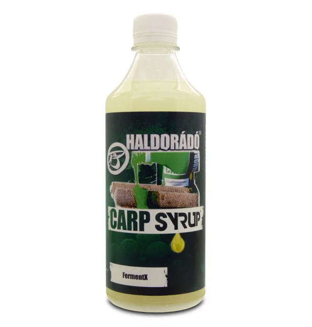 Haldorado Carp Syrup - FermentX 500ml PVA Friendly Additive Karpfen Magnet-Köder-JJ-Fishing