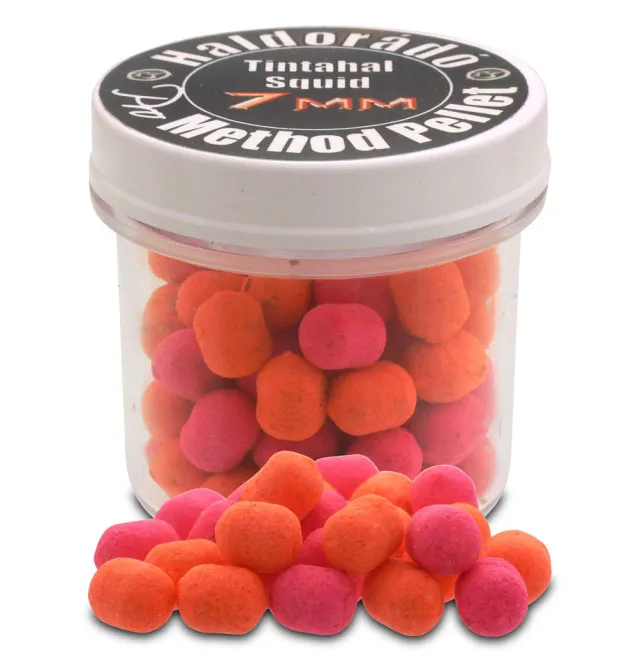 Haldorado Pro Method Dumbell 7 mm - Squid Boilie Hochntensiev Duo Collor Method Feeder-Bait-JJ-Fishing