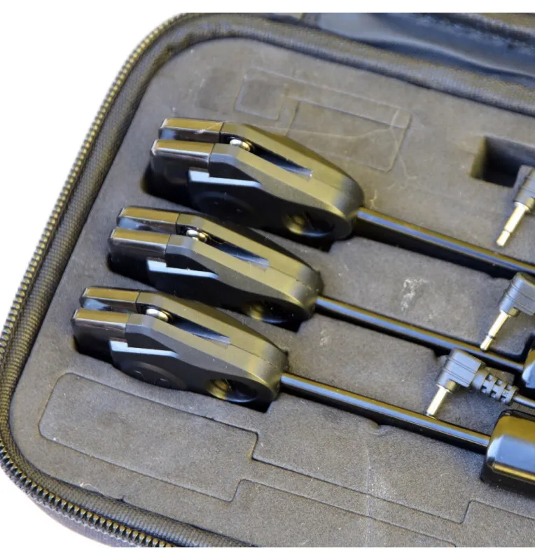 Mivardi MCX 88 Multi Color Swing Arm Set - LED Pendelbissanzeiger mit Hardcase-Tackle & Co-JJ-Fishing