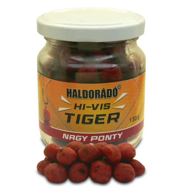 Haldorado Hi-Vis Tiger Big Carp Gefärbte Eingelegte Tigernüsse-Köder-JJ-Fishing