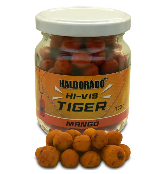 Haldorado Hi-Vis Tiger Mango Gefärbte Eingelegte Tiegernüssse-Bait-JJ-Fishing