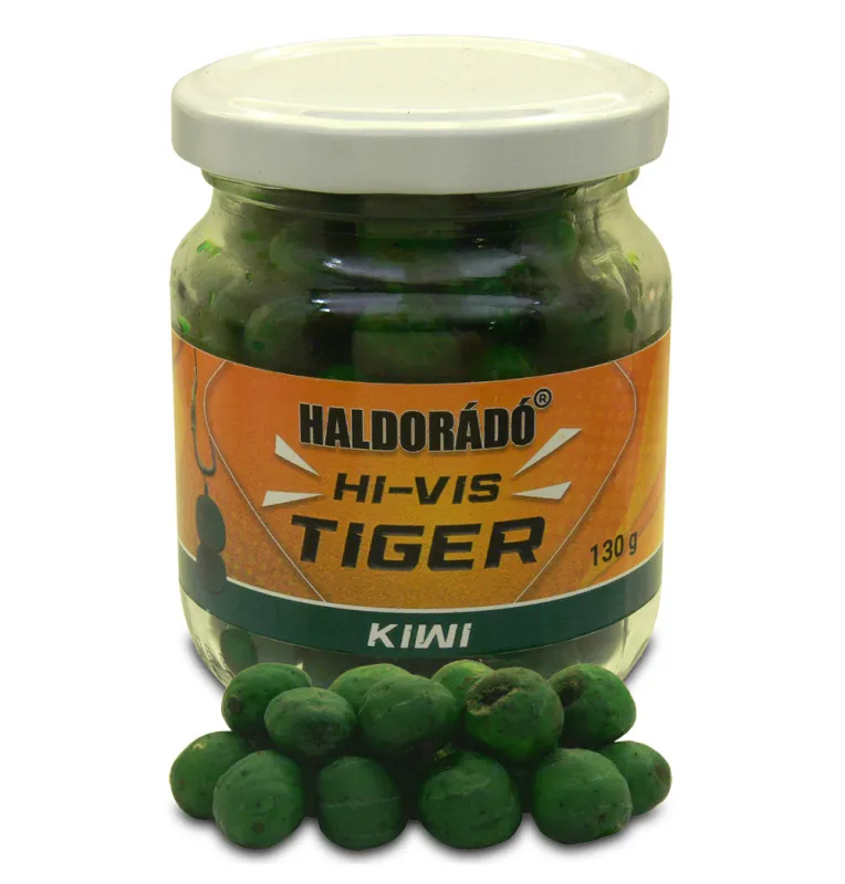 Haldorado Hi-Vis Tiger Kiwi Gefärbte Eingelegte Tiegernüssse-Köder-JJ-Fishing