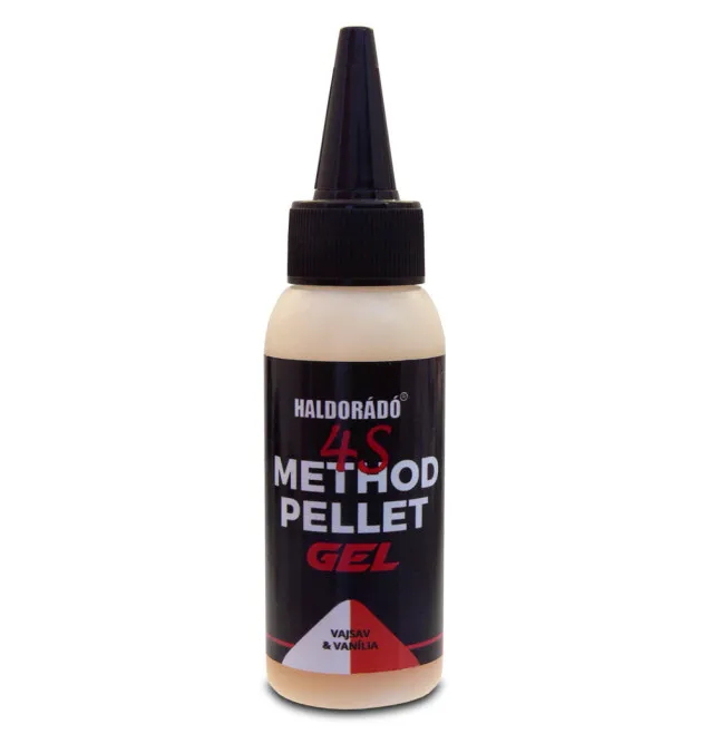 Haldorado 4S Method Gel - N-Butyric Acid & Vanille Hochintensiv Additiev Method Feeder-Köder-JJ-Fishing