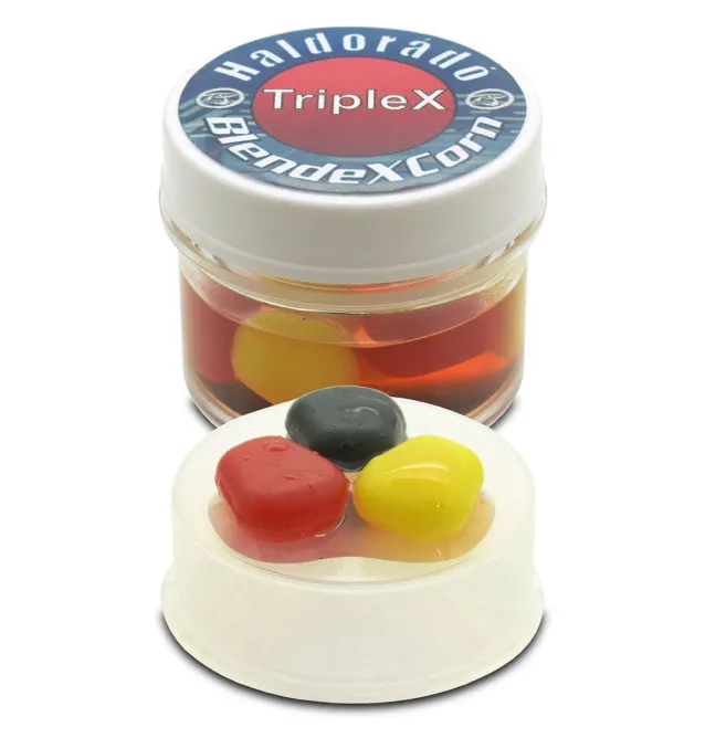 Haldorado BlendeX Corn TripleX Pop Up Schwimmend Fake Mais-Bait-JJ-Fishing