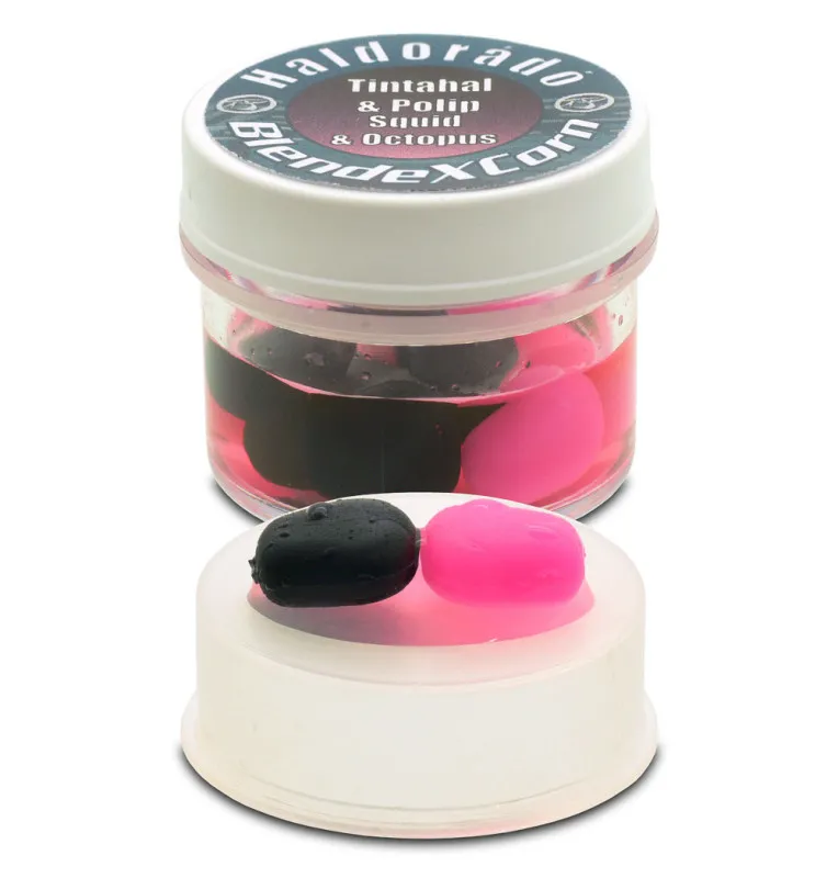 Haldorado BlendeX Corn Squid & Octopus Pop Up Schwimmend Fake Mais-Köder-JJ-Fishing