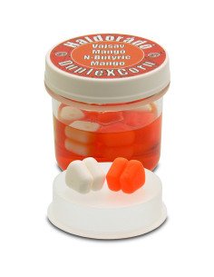 Haldorado Duplex Corn Mango & N-Butyric Acid Pop Up Schwimmender Fake Mais Doppel-Köder-JJ-Fishing