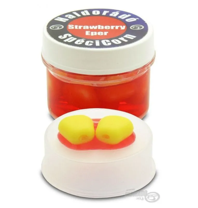 Haldorado Speci Corn Erdbeere Pop Up Schwimmender Fake Mais-Bait-JJ-Fishing