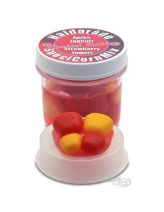 Haldorado SpeciCorn Mix Limited Edition Erdbeere Joghurt Pop Up Schwimmend Fake Mais-Bait-JJ-Fishing