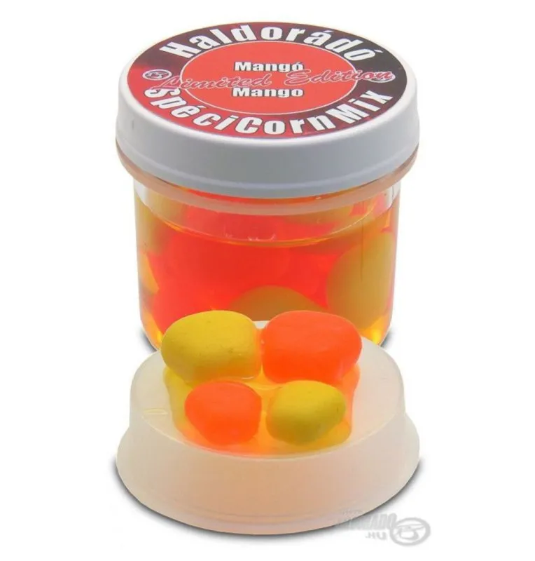 Haldorado SpeciCorn Mix Limited Edition Mango Pop Up Schwimmend Fake Mais-Köder-JJ-Fishing