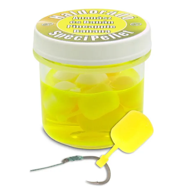 Haldorado Speci Pellet Ananas & Banane Pop Up Schwimmende Fake Pellets-Köder-JJ-Fishing