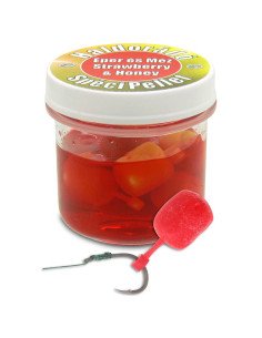 Haldorado Speci Pellet Erdbeere & Honig Pop Up Schwimmende Fake Pellets-Köder-JJ-Fishing