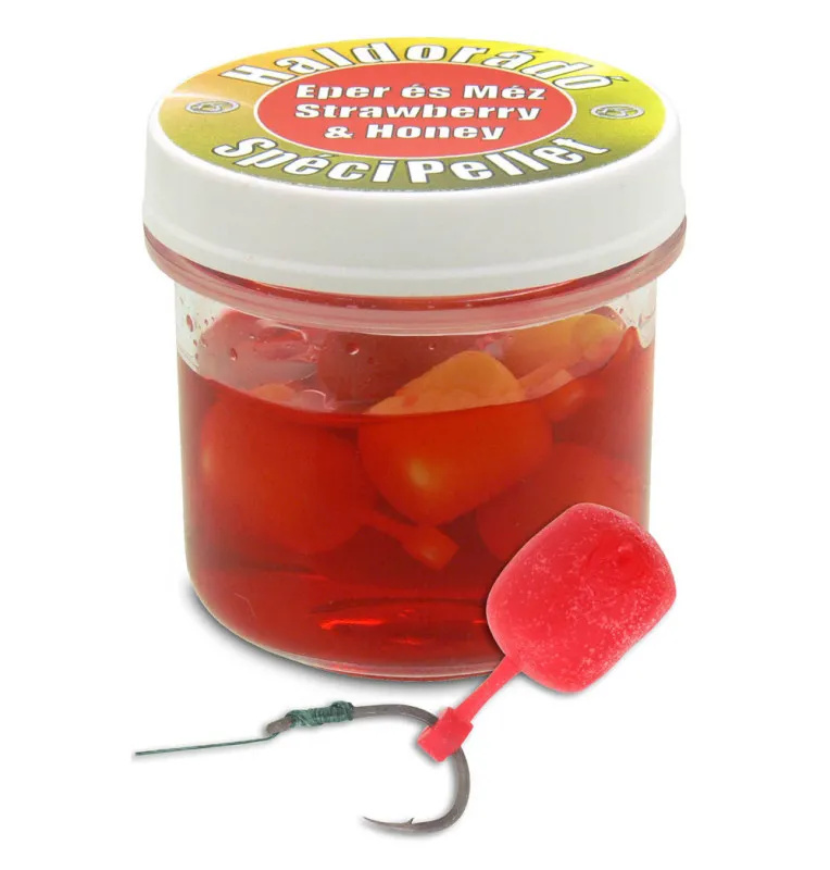 Haldorado Speci Pellet Erdbeere & Honig Pop Up Schwimmende Fake Pellets-Köder-JJ-Fishing