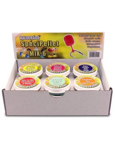 Haldorado Speci Pellet MIX-6 Fake Baits Eingelegt Pellets Hochintensiev-Köder-JJ-Fishing