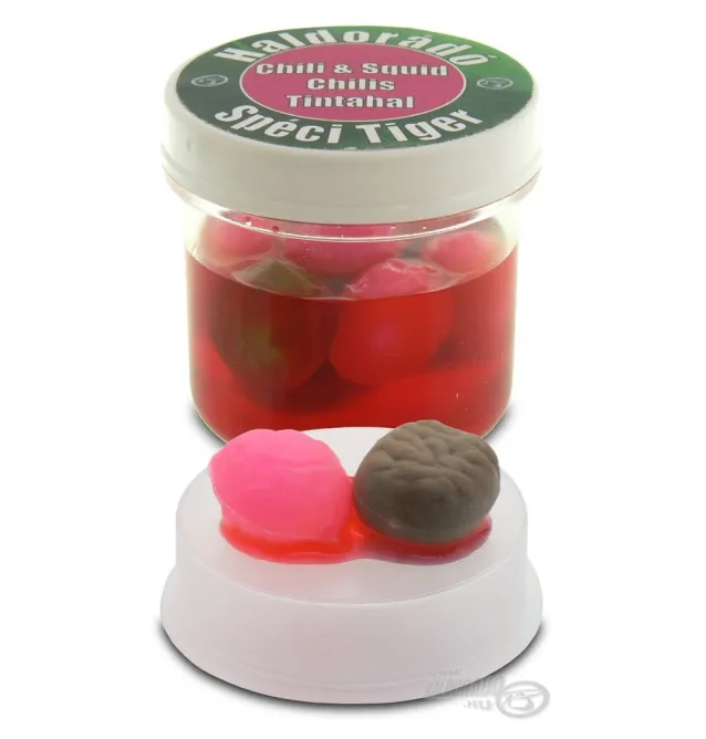 Haldorado Speci Tiger Chili & Squid Pop Up Schwimmende Fake Tigernüsse-Bait-JJ-Fishing