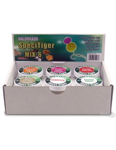Haldorado Speci Tiger MIX-6 Fake Baits Eingelegt Tigernüsse Hochintensiev-Köder-JJ-Fishing