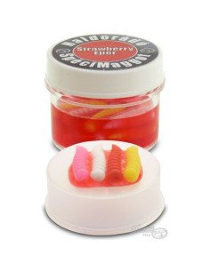 Haldorado Speci Maggot Erdbeere Pop Up Schwimmend Fake Maden-Köder-JJ-Fishing