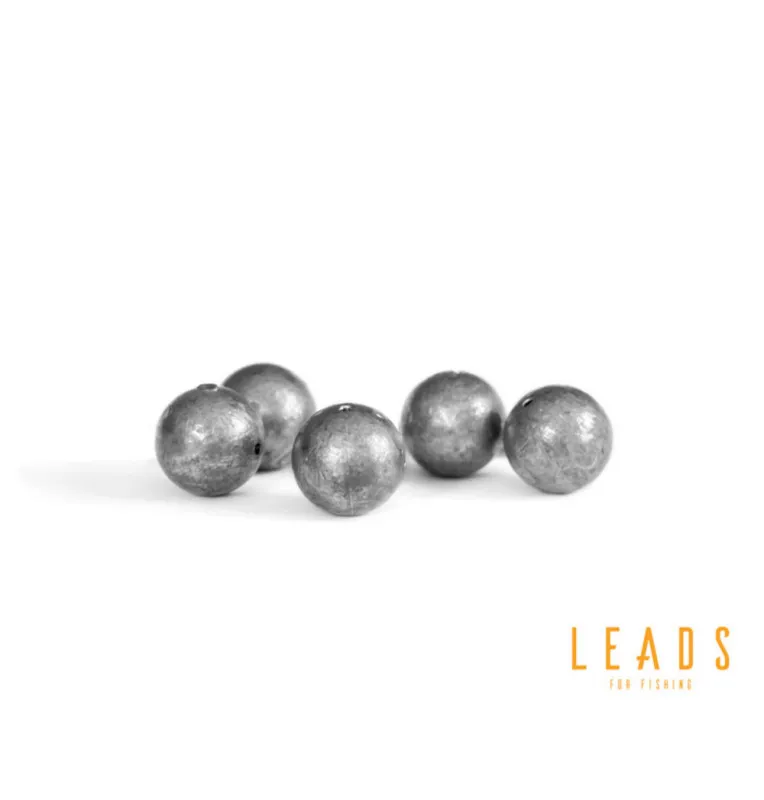 Delphin LEADS Bleikugeln 5Stk. 22g Angelblei Inline-Endtackle-JJ-Fishing
