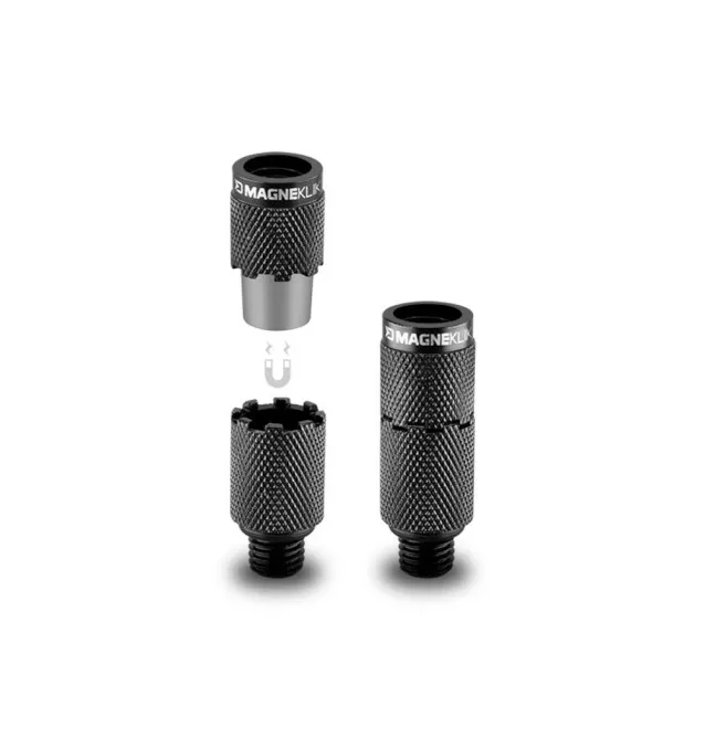 Delphin MagneKLIK Indikator Schnellkupplung Quick Change Adapter 2 Stück-Tackle & Co-JJ-Fishing