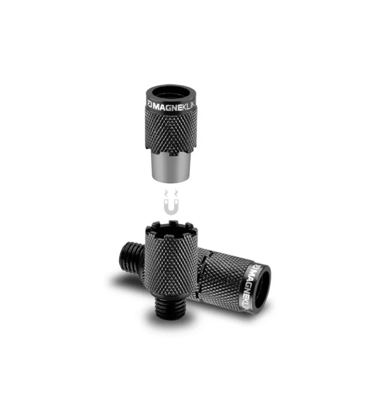 Delphin MagneKLIK Indikator Schnellkupplung Quick Change Adapter 2 Stück-Tackle & Co-JJ-Fishing