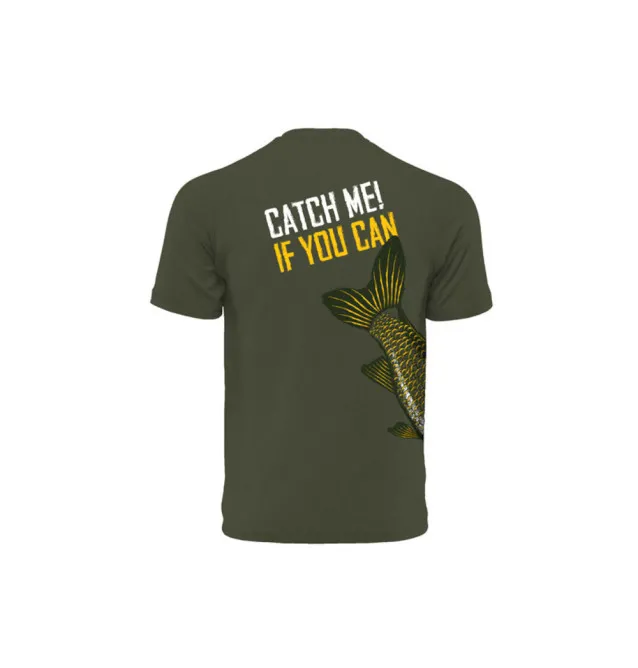 Delphin Catch me! AMUR S T-Shirt Angelbekleidung-Bekleidung-JJ-Fishing