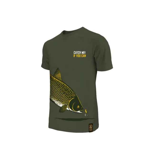 Delphin Catch me! AMUR L T-Shirt Angelbekleidung-Clothing-JJ-Fishing