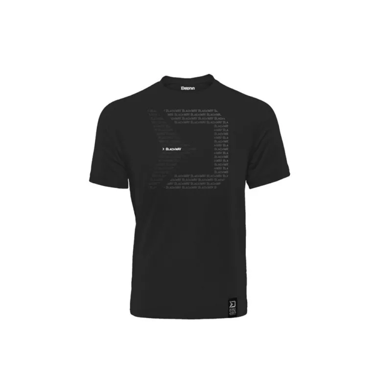 Delphin BlackWAY S T-Shirt Angelbekleidung-Bekleidung-JJ-Fishing