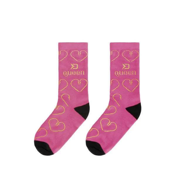 Delphin QUEEN 38-41 Socken Angelsocken Pink Rosa Socks-Bekleidung-JJ-Fishing