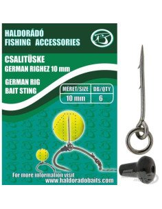 Haldorado German Rig 10 mm Stinger Carp Fishing Chod Rig Ronnie Rig-Endtackle-JJ-Fishing