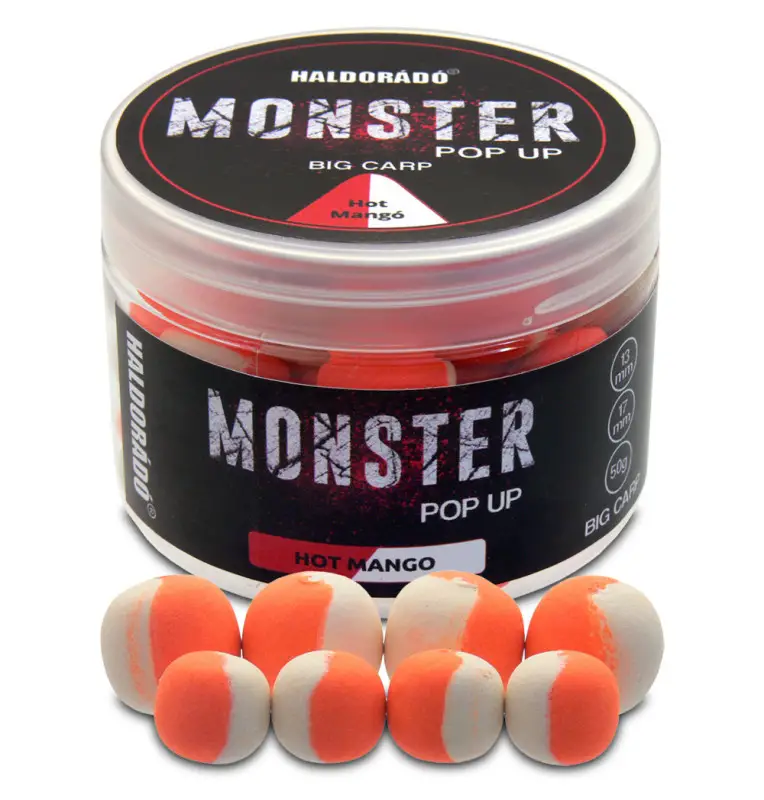 Haldorado MONSTER Pop Up Big Carp Hot Mango 13-17mm-Köder-JJ-Fishing