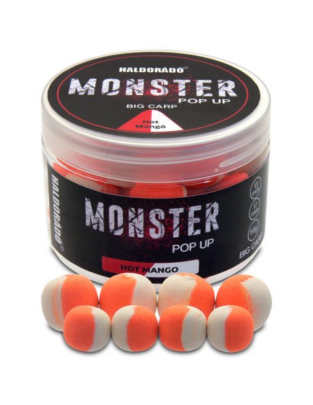 Haldorado MONSTER Pop Up Big Carp Hot Mango 13-17mm-Köder-JJ-Fishing