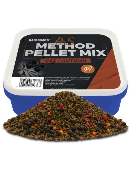 Haldorado 4S Method Pellet Mix Herbst Edition Feeder-Köder-JJ-Fishing