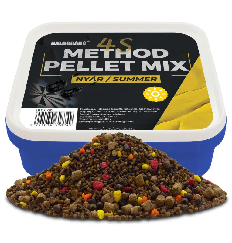 Haldorado 4S Method Pellet Mix Summer Edition Feeder-Bait-JJ-Fishing