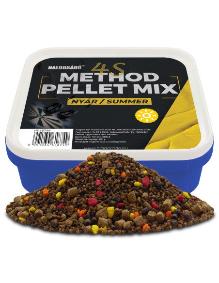 Haldorado 4S Method Pellet Mix Summer Edition Feeder-Köder-JJ-Fishing