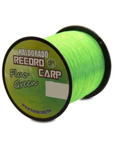 Haldorado Record Carp Fluo 0,30 mm / 10,85Kg Green 800 m Hochleistungs Angelschnur-Endtackle-JJ-Fishing