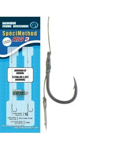 Haldorado Speci Method Feeder Rig2 Braid 7 mm / 10 barbed 2 Stück mit Köderdorn Bait Spike-Startseite-JJ-Fishing