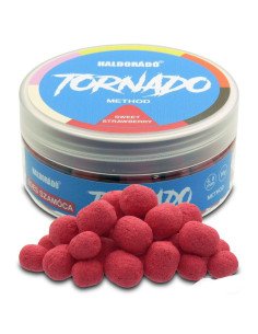 Haldorado TORNADO Method Wafter - sweet Strawberry 6+8mm Dumbells Method Feeder Hochintensiev-Köder-JJ-Fishing