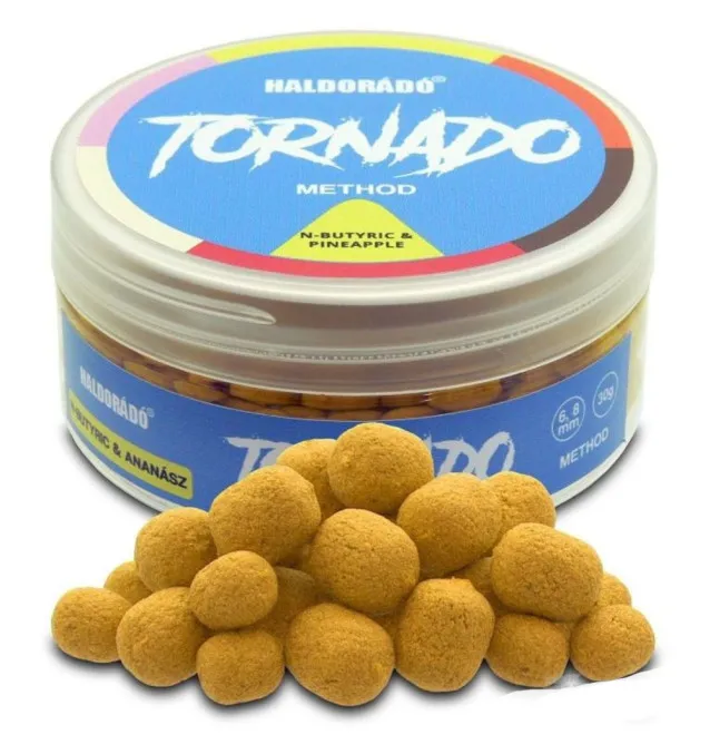 Haldorado TORNADO Method Wafter - N-Butyric & Pineapple 6+8mm Dumbells Method Feeder Hochintensiev-Bait-JJ-Fishing