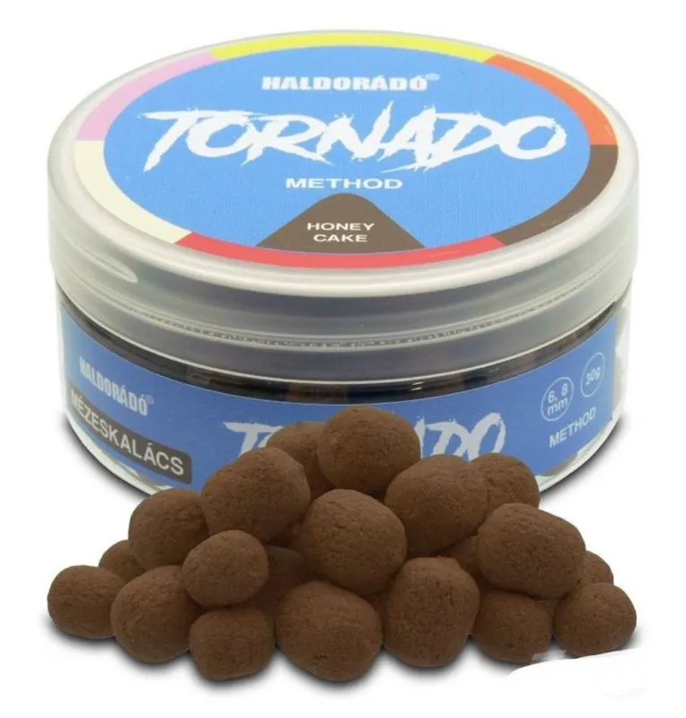 Haldorado TORNADO Method Wafter - Lebkuchen 6+8mm Dumbells Method Feeder Hochintensiev-Köder-JJ-Fishing