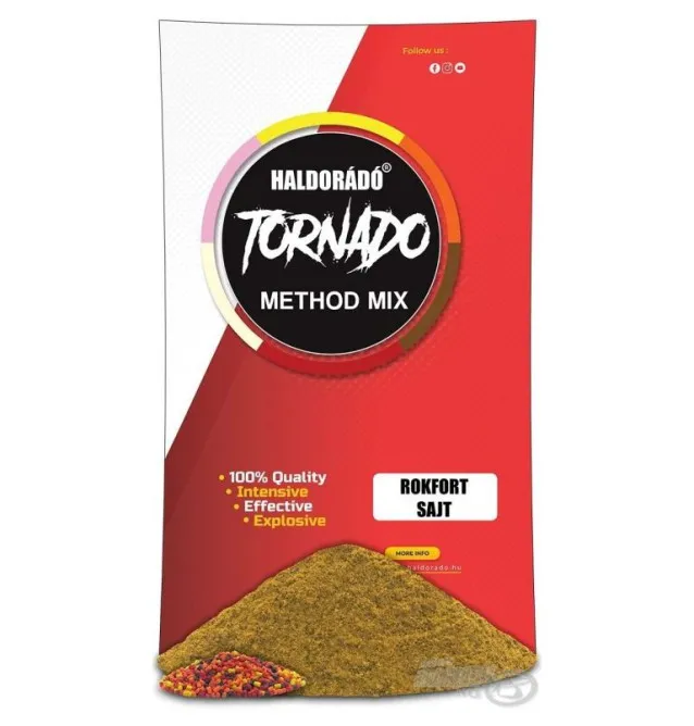 Haldorado TORNADO Method MIX Blue Cheese Method Feeder Groundbait-Bait-JJ-Fishing